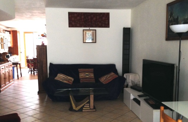 Apartamento en villa cerca del mar de Ostia.