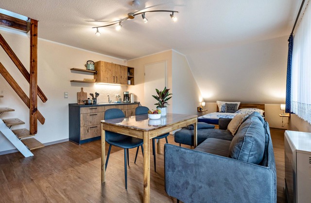 Apartamento 'Kornblume' con jardín compartido, balcón y Wi-Fi