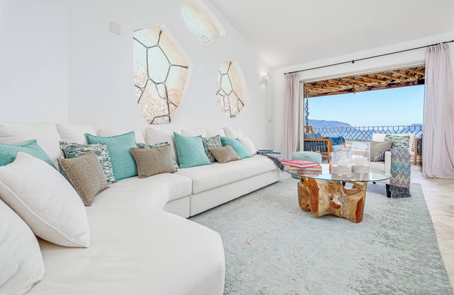 Apartamento 'La Perla di Sherden' con vistas al mar, Wi-Fi y aire acondicionado