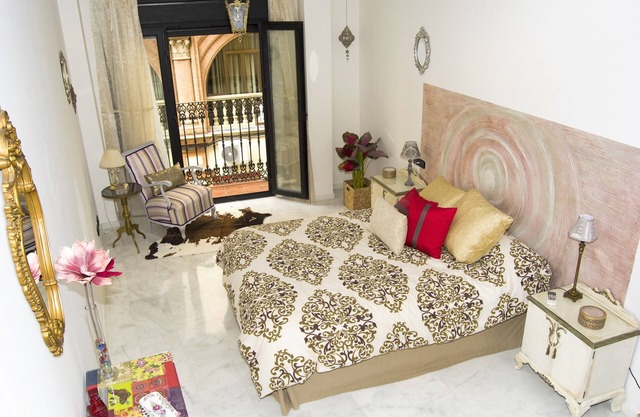 Apartamento junto a la Catedral, con patio privado y balcon