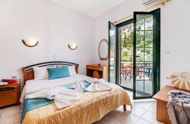Apartamento "Nikoleta Studio 4" con vistas al mar, terraza y Wi-Fi
