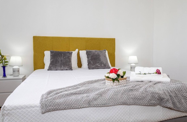 Apartamento "Oásis Fonte Grande 5" con vistas al mar y Wi-Fi