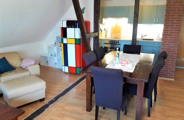 Apartamento 'Storchennest' con jardín compartido y Wi-Fi
