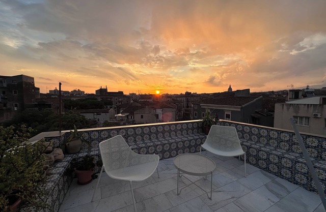 Apartamento con terraza en el centro de Catania
