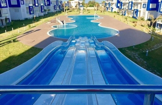 Apparently delux in a complex with three pools