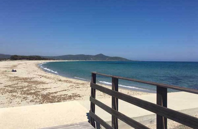 Holiday home surrounded by greenery 100 meters from the sea shore in the town of San Giovanni di Pos