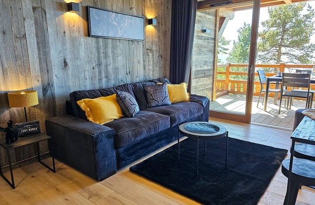 B-12 T2 Cabine-Apartamento-De Lujo-Habitación con desagüe-Vista a la Montana