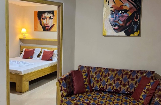 Appartement à Kribi , vue Mer, 2 Chambres, Wi-fi, Plage, Proche des Chutes Lobé