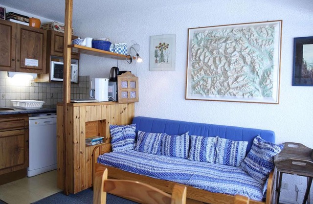 Appartement 2 pièces cabine, 6 couchages au pied des pistes - Auris en Oisans - FR-1-297-38