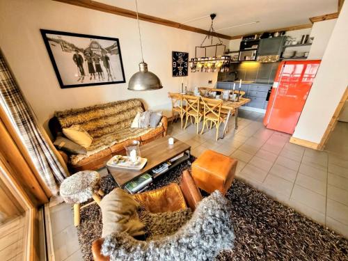 Appartement 4 étoiles aux Gets avec 2 chambres, cabine et terrasses, proche centre et pistes de ski - FR-1-598-6