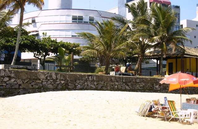 Apt frente a la playa Tombo Guaruja