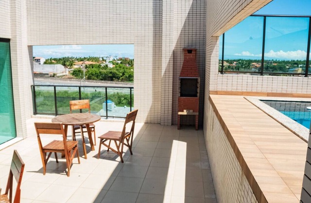 Apto com Wi-Fi e piscina na Praia do Francíªs/AL