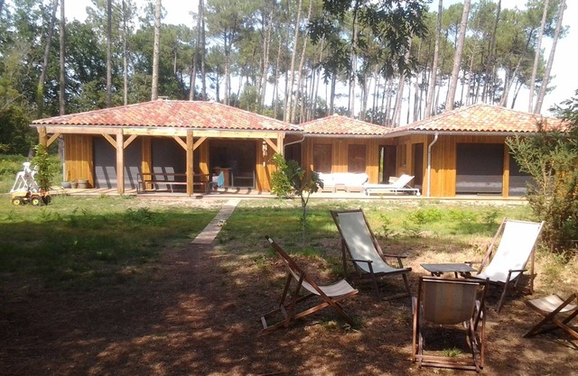 Casa 1 archi y granero cerca del océano en un bosque en 5000m2 de terreno