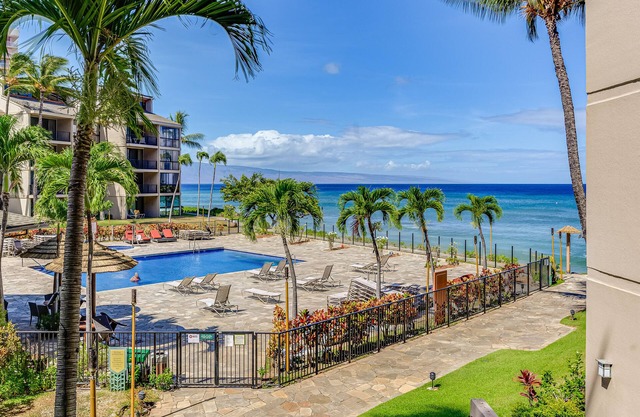 Kaanapali Shores 203 Gorgous Ocean Views con vista a Ocean Pool & Restaurant