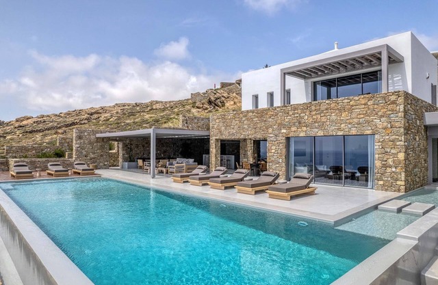 Astounding Mykonos Villa | 6 Bedrooms | Villa Brandy | Private Infinity Pool & Stunning Sea Views | Elia