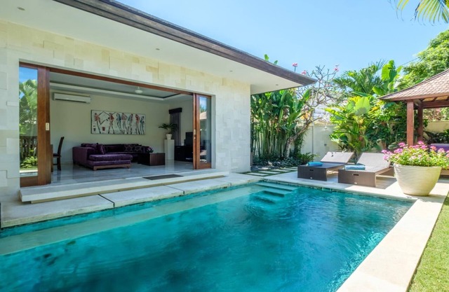 Esta villa es de 1 dormitorio (s), 1 baños, ubicada en Denpasar, Bali.