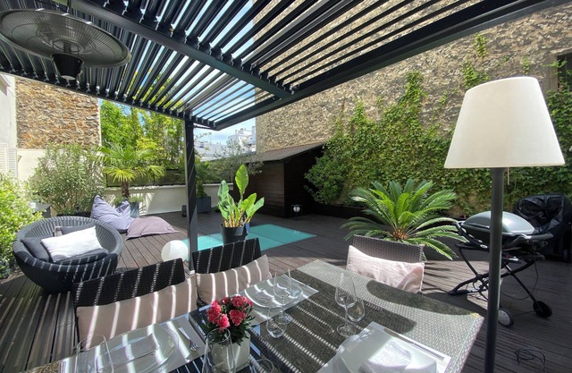 Atypique Appartement Lumineux et Calme Avec Magnifique Terrasse Privée de 85m2