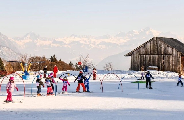 Auténtico chalet en Green Valley (planta baja del chalet) en BOGEVE HAUTE SAVOIE