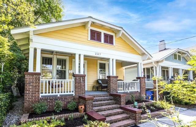 Authentic Craftsman cottage - enclosed yard, lovely porch, W/D & great location