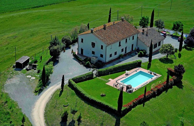 Auténtica casa de piscina