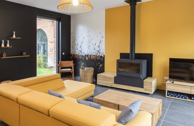 Aux Petits Lapins, Cozy Countryside Hideaway with Sauna & Gym in Northern France