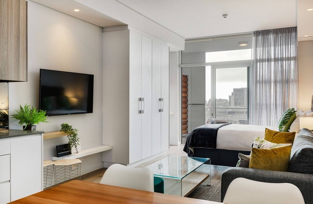 Apartamento Eco con balcón cerca de Table Mountain