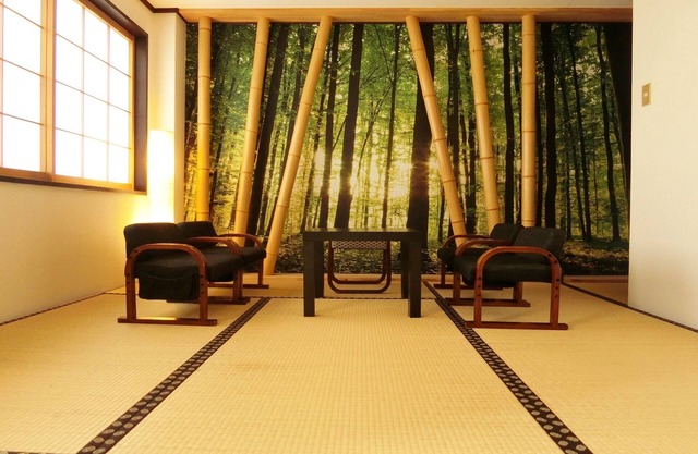 Bamboo forest room / Kyoto Kyōto