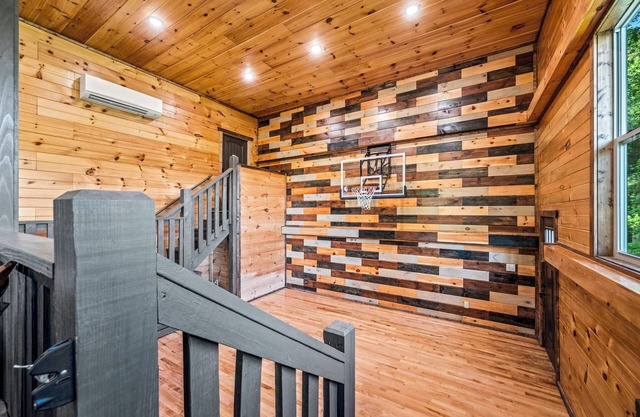 Basketball Court Near Dollywood Sleeps 12 Cozy Cabin Pool and Spa
