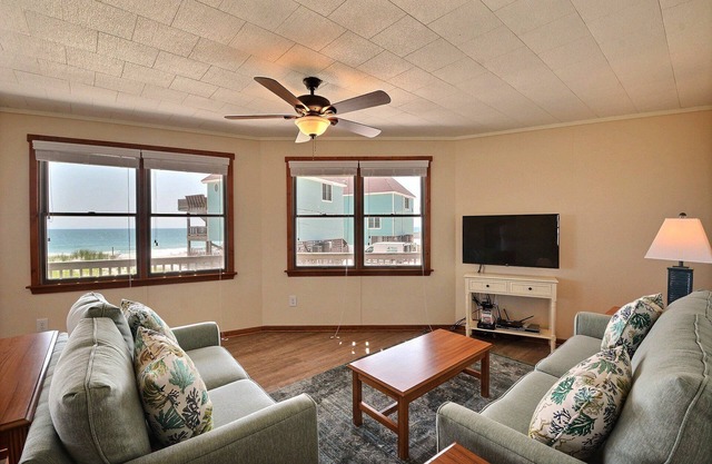 Beach Break Cottage- Excelentes vistas al mar- Pasos a la playa- Piscina comunitaria