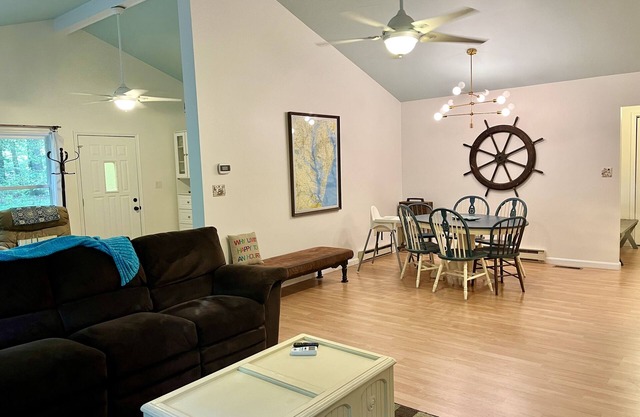 Beach House in waterfront gated community w/ salt water pool