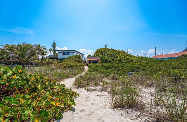 Beach Paradise. Spacious, rustic, charming, original Florida style beach house.