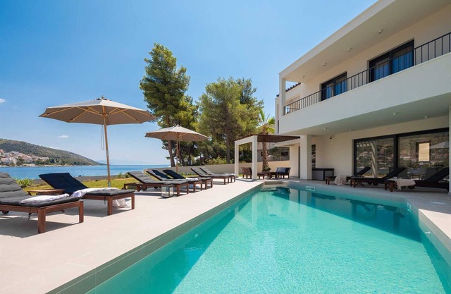 Beachfront Villa Sea Suprema with Pool