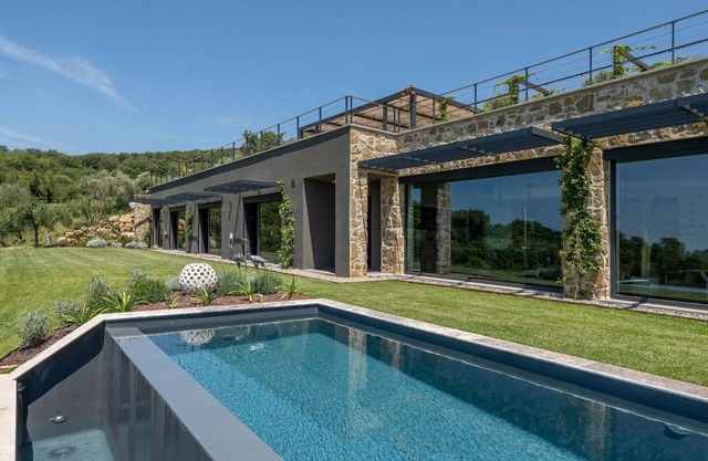 Casa de vacaciones privada con A/C, piscina privada, WIFI, terraza, vista panorámica, aparcamiento
