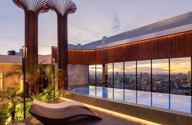 Hermoso depto nuevo;piscina,sauna,áreas verdes
