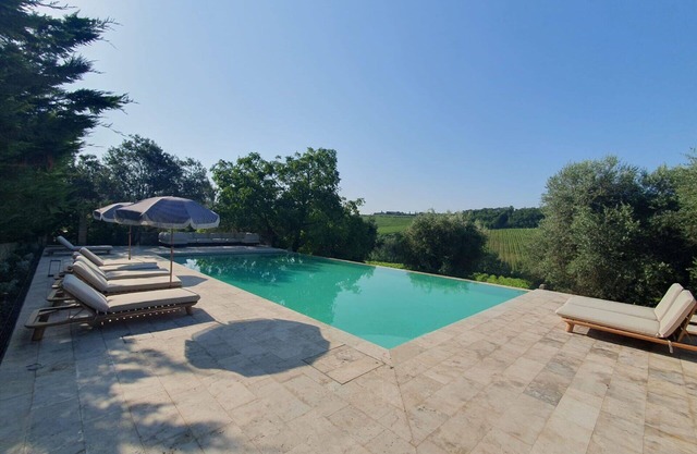 Casa de vacaciones privada con piscina privada, A/C, WIFI, terraza, cerca de San Gimignano
