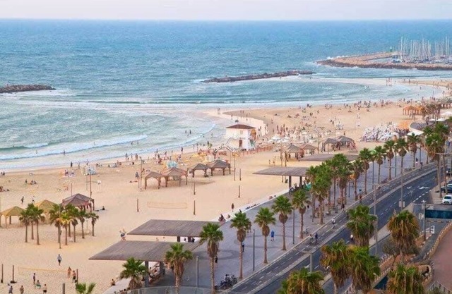 Beautiful 4BR Penthouse Close Jerusalem Beach