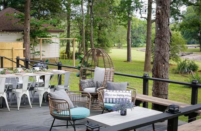 Hermoso Deck con Vista al Campo de Golf/ Sala de Juegos/ Fogata