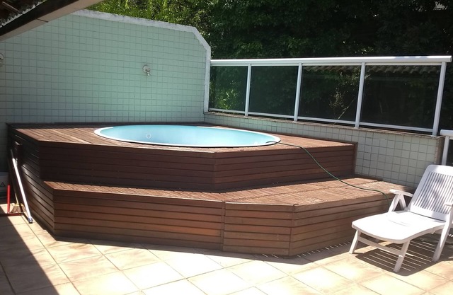 HERMOSA COBERTURA DUPLEX CON PISCINA Y PLAYA DE BARBACOA DE SÃO FRANCISCO