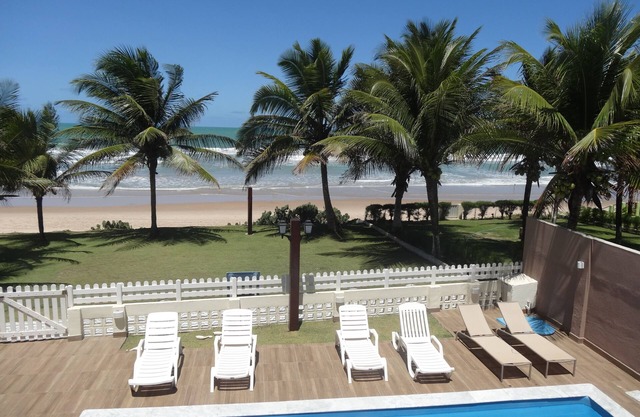 Hermosa casa frente al mar en Porto de Galinhas con piscina