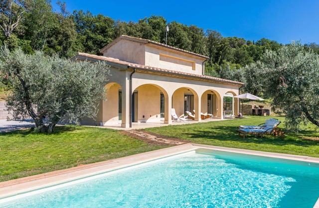 Casa de vacaciones privada con WIFI, piscina privada, A/C, TV, patio, vista panorámica