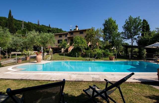 Casa de vacaciones privada con WIFI, A/C, piscina privada, TV, terraza, cerca de Arezzo