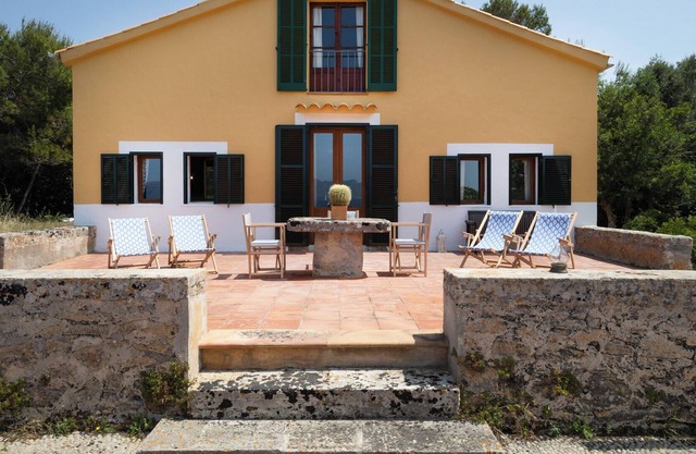 Beautiful newly refurbished Majorcan house with direct access to the sea.