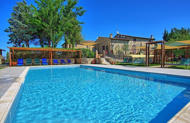 Preciosa casa de vacaciones privada con piscina privada, A/C, WIFI, TV, patio, cerca de Montalcino