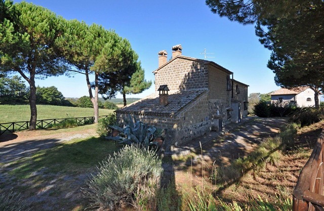 Estupenda casa de vacaciones privada con piscina privada, WIFI, TV, vista panorámica, aparcamiento
