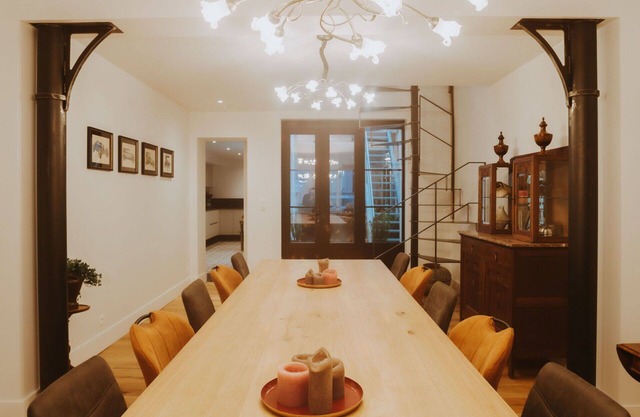 Preciosa casa de vacaciones privada para 12 personas con WIFI, TV y patio