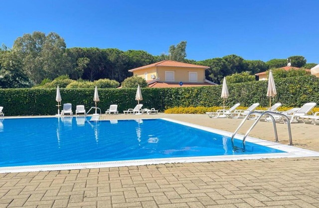 Maravillosa casa de vacaciones para 5 personas con piscina, WIFI, A/C, veranda y mascotas permitida