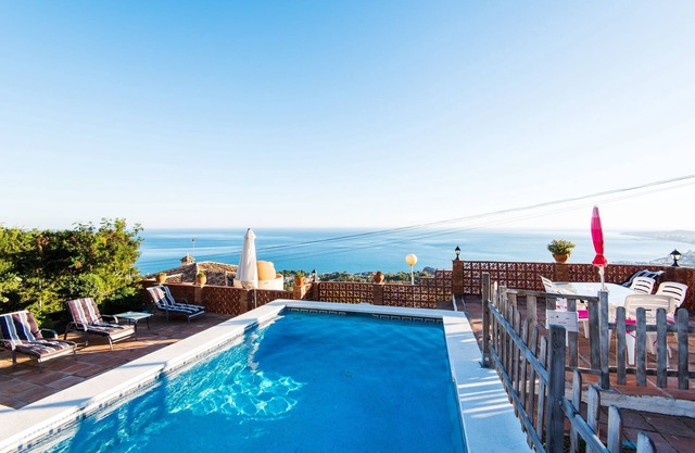 Preciosa Villa La Tuna con vistas al mar, Wi-Fi, jardín, balcón