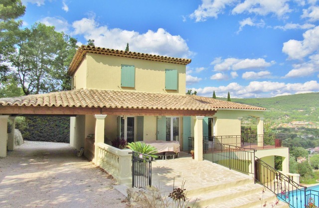 Beautifully renovated Mediterranean house with a perfect view and pool