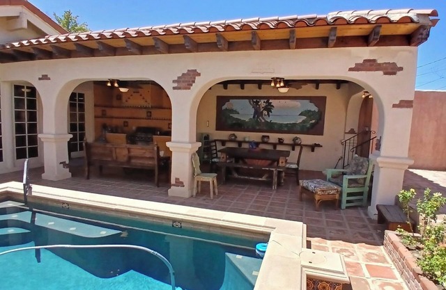 BIG ONE OF A KIND EUROPEAN SPANISH MEXICAN HACIENDA HOUSE W/ POOL ARTSY VINTAGE