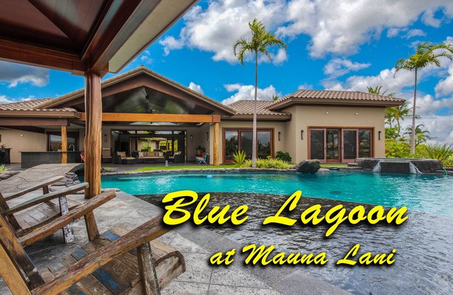 Blue Lagoon - Massive 7 bdr estate con piscina / spa climatizada en la costa de Kona